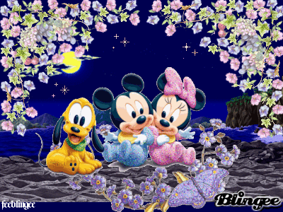 Mickey,Minnie et Plutôt : tout bébés