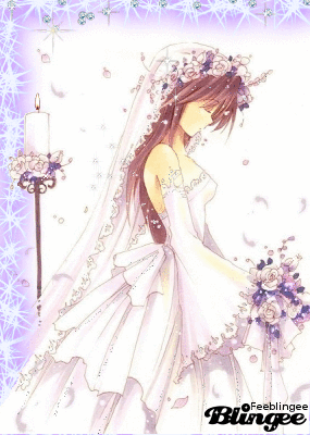 Mariée Manga, Waouh... la robe!!!!