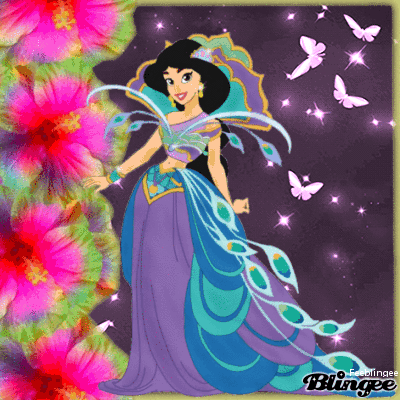  Jasmine en robe de bal